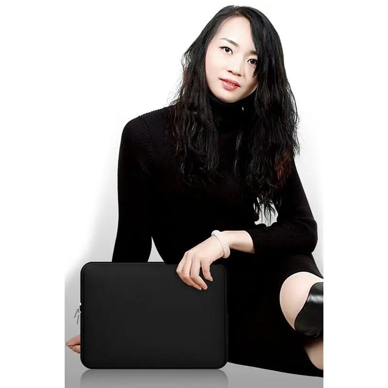 13 Colių Laptop Sleeve for Macbook Air / Pro / Nešiojamas Atveju Krepšys, Juodas Sąsiuvinis Kelionės Krepšys Apple Macbook