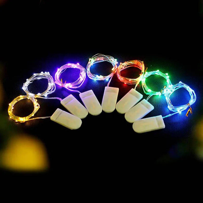 LED Lempos, Styginių Mygtuką, Baterija, Dėžutė Dovanų Dėžutėje Kokso Dekoratyvinis String Lempos Gėlių Pyragas Kalėdų Vakarėlį Namuose Dekoratyvinis Apšvietimas