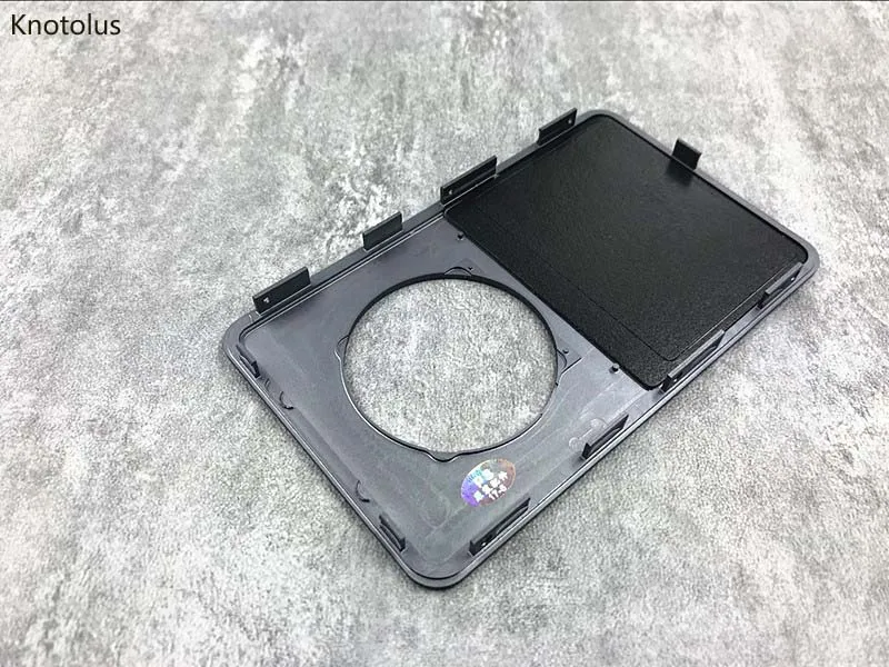 Knotolus pilka pilka priekiniai būsto atveju dangtelis juodas spustelėkite varantys pilka centrinį mygtuką iPod 6 7 gen classic 80gb 120gb 160gb