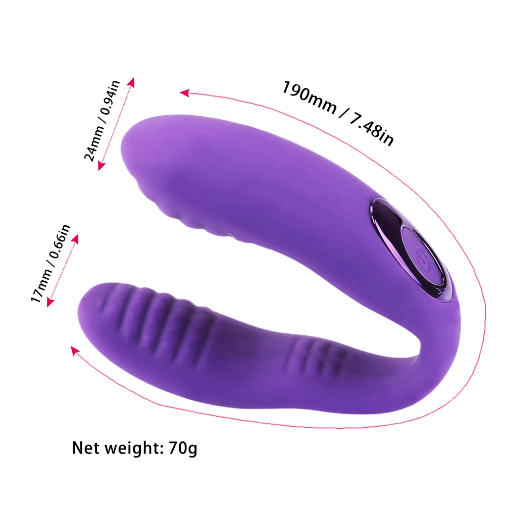 Minkšta G spot Vibratorius 10 greičio Klitorio stimuliatorius sekso žaislai poroms USB įkrovimo Vibracija massager Moterų Suaugusiųjų sekso žaislai
