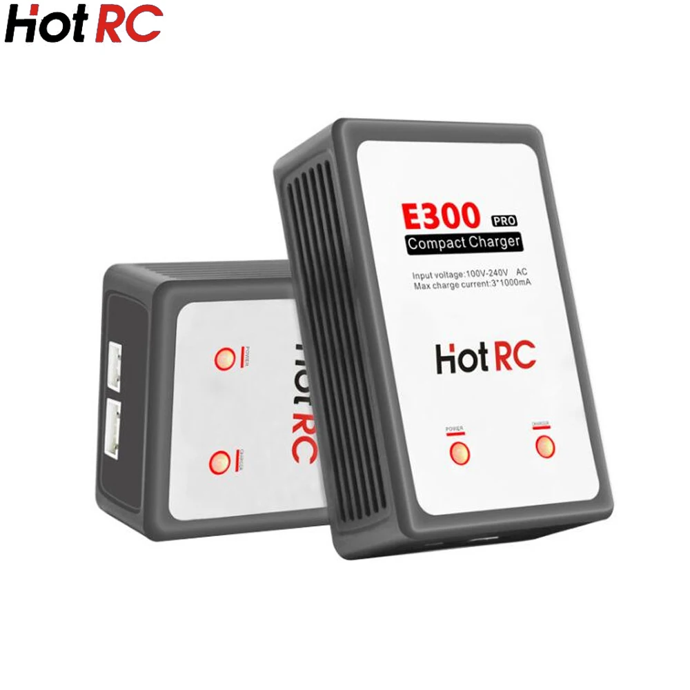 Hotrc E300 Pro 7.4 v/11.1 v 13W 2s/3s Ląstelių Lipo Baterijos Kroviklis RC LiPo ES/JAV Kištukas Pasirinkti
