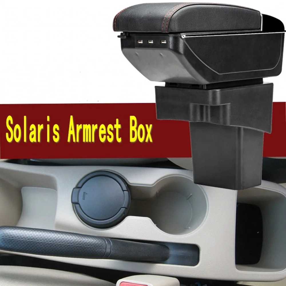 Už Hyundai Accent RB Solaris porankiu dėžutę