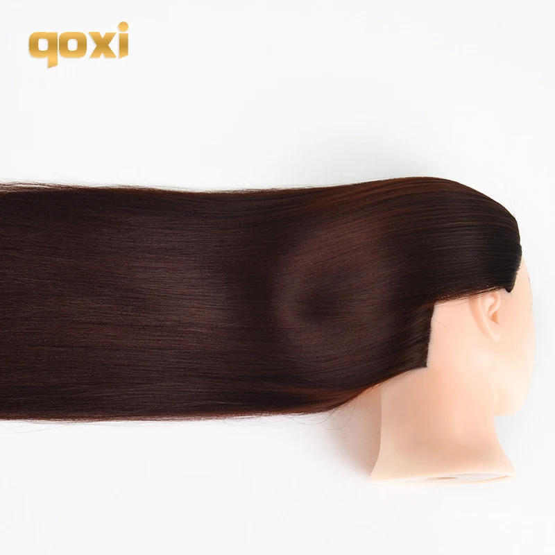 Qoxi Profesinio mokymo vadovai ilgi stori plaukai praktikos Šukuosenų manekenas lėlės plaukų Formavimo maniqui tete pardavimui