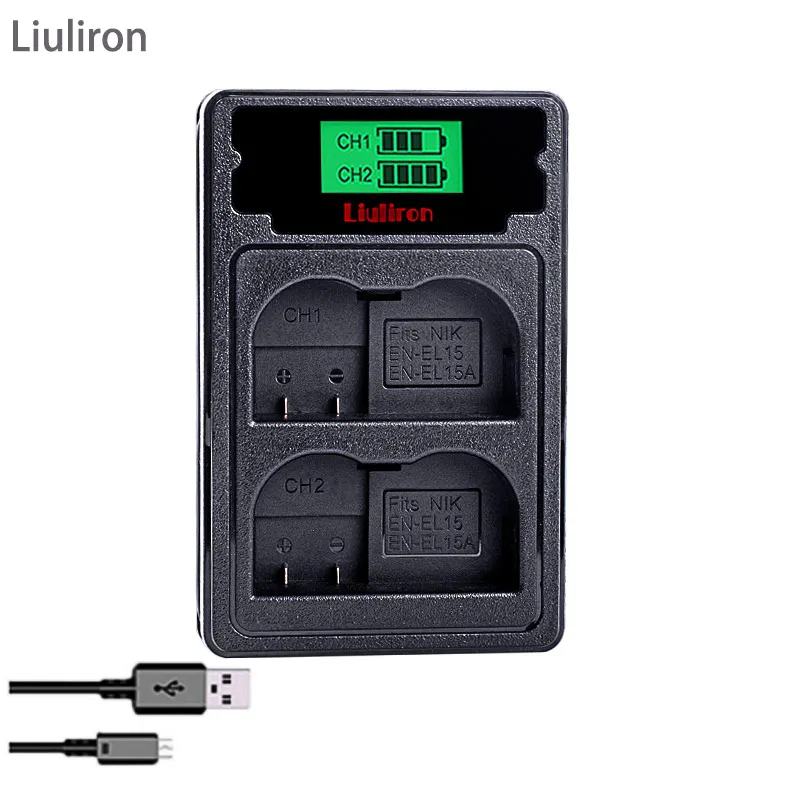 Bateria LT EL15 LT-EL15A ENEL15 EN-EL15 Battery pack Nikon D500 D600 ,D610 D750 D7000 D7100 D7200 D800 D800E D810 D810A&1 v1