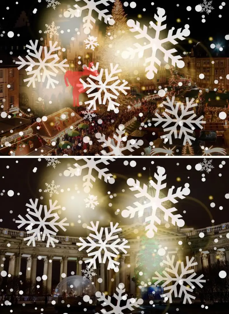 Kalėdų Žiburiai, Lauko Pūga Snaigės Tikslumo Šviesos, Neapibrėžtų Projekcija Šviesos Kalėdų Dekoro Šviesos Naujųjų Metų Kalėdų