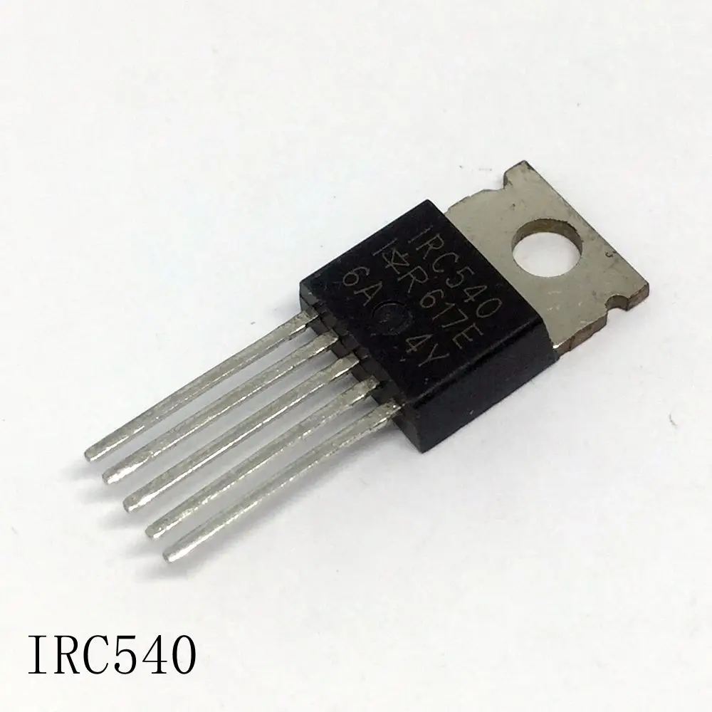 MOSFET IRC540 TO-220-5 28A/100V 10vnt/daug naujų sandėlyje