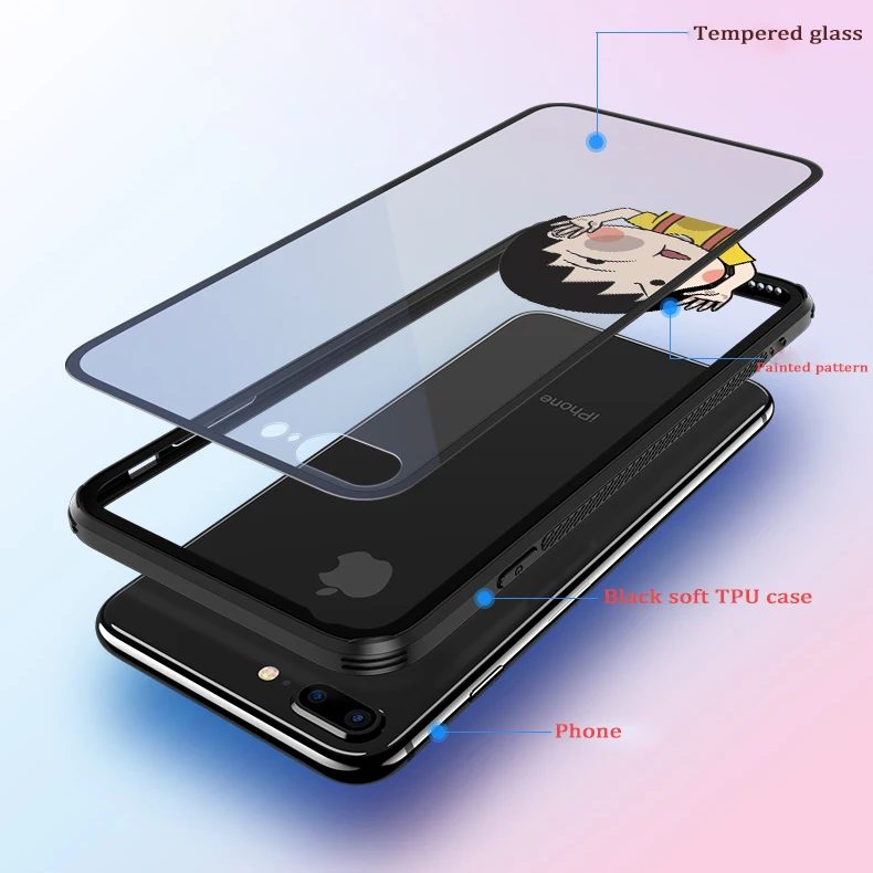 Mobiliojo Telefono dėklas Stiklo iPhone 5 5s SE 6 6s 7 8 Plus X XS Max XR Padengti Fraktalas Meno Tapetai Shell