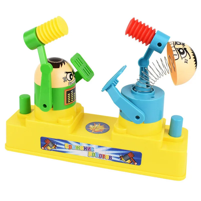 Plastikiniai Vaikai Du Kartus Mūšio Stalo Žaidimas Žaislas Vertus, Paspauskite Mušti Galva Gags Praktinių Anekdotai Dalykėlių Žaislai Vaikams Sąveika Vaikas