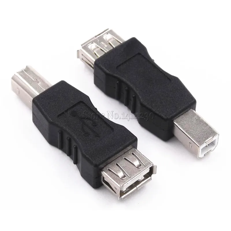 10vnt USB 2.0, A Tipo moterį, B Male Adapteris USB Spausdintuvo Aikštėje valstybinių Perdavimo Bendras