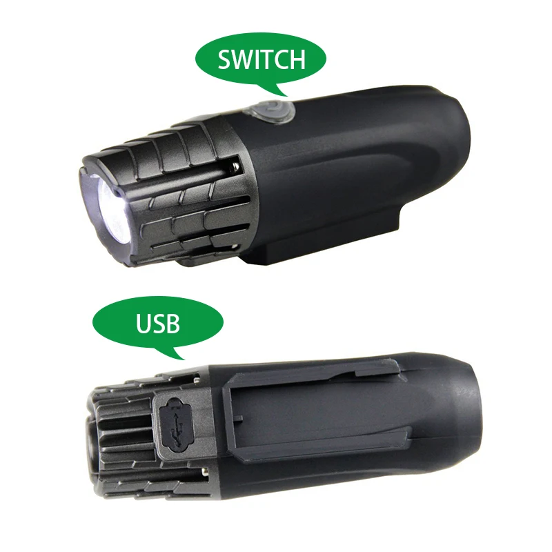 LED Vandeniui Dviračių Šviesos USB Įkrovimo Priekinis Dviračio Žibintas su Dviračiu užpakalinis žibintas