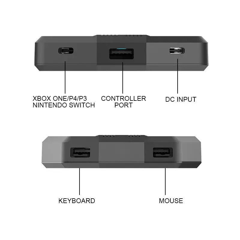 Klaviatūros ir Pelės Adapteris Keitiklis, skirtas jungikliui Lite/PS4/XBox Vienas/PS3/XBox 360