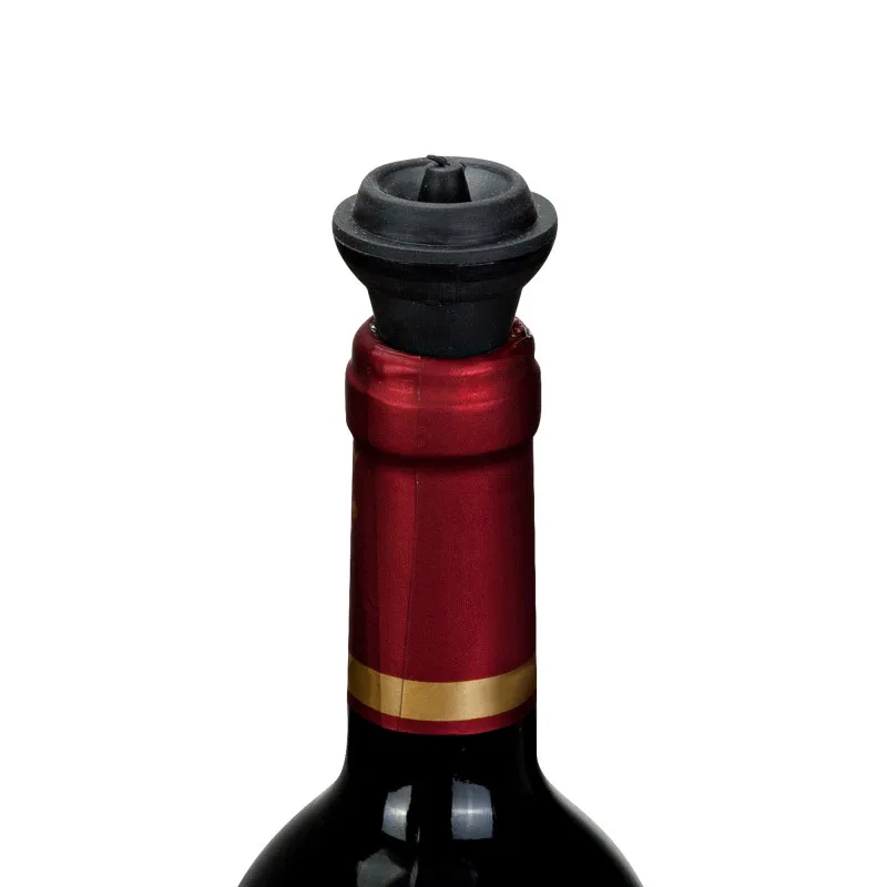 GREENHILL Premium Vyno Butelis Vakuuminis Siurblys / Vyno Saugotojas su 4 Vakuumo Butelių Kamščiai, Aukštos kokybės Vyno Aksesuarų, Įrankių Juosta