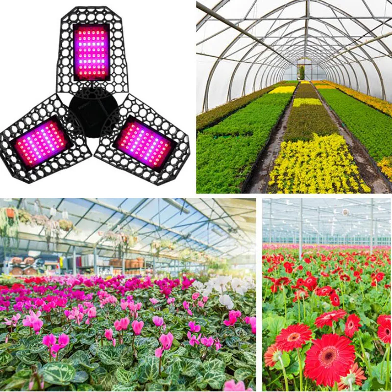 Viso Spektro LED Grow Light E27 Didelio Ryškumo Phytolamp Patalpų Augalų Augimo Žibintus, kambariniai Augalai, Gėlės