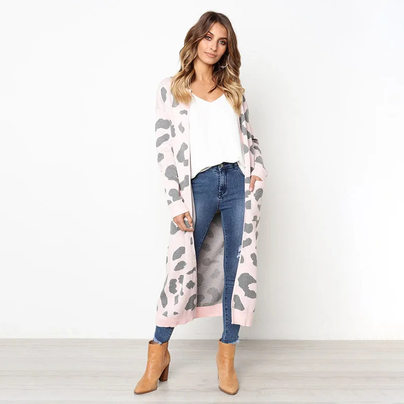 JENYAGE Moteris Paltai Žiemos 2020 Mados Aukštos Kokybės Mezgimo Medvilnės ilgomis Rankovėmis Naujųjų Metų Drabužių Christams Džemperis Cardigan Outwear
