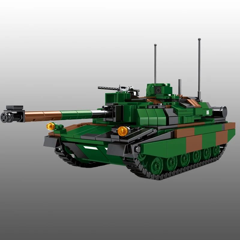 Prancūzija Leclerc Pagrindinis Tankas Šiuolaikinių karinių Išlikimo Karo Modelį, Statyba Blokai, Plytos, žaislai, dovanos berniukams
