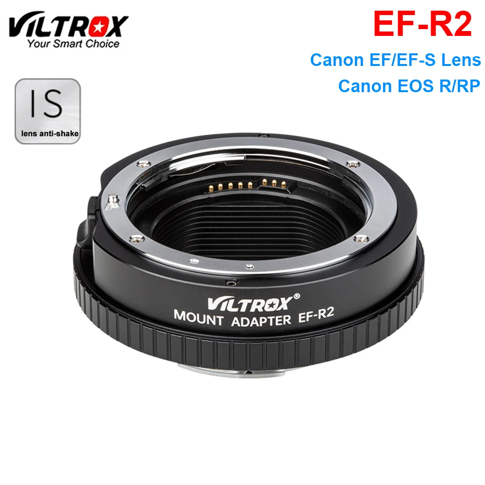 Viltrox EF-R2 Objektyvo Apsodo Adapteriu Žiedas Automatinis Fokusavimas Canon EF / EF-S objektyvas EOS R / SD vaizdo Kamera su Funkcinio Valdymo Žiedas