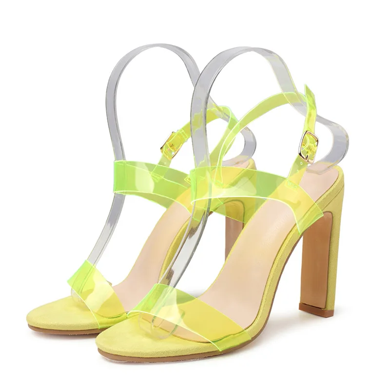 Moterų sandalai aukštakulnius batus vasaros peep toe chaussure aukštakulnius sandalus pvc šalies ponios siurbliai vestuvių siurblys batų 10.5 cm
