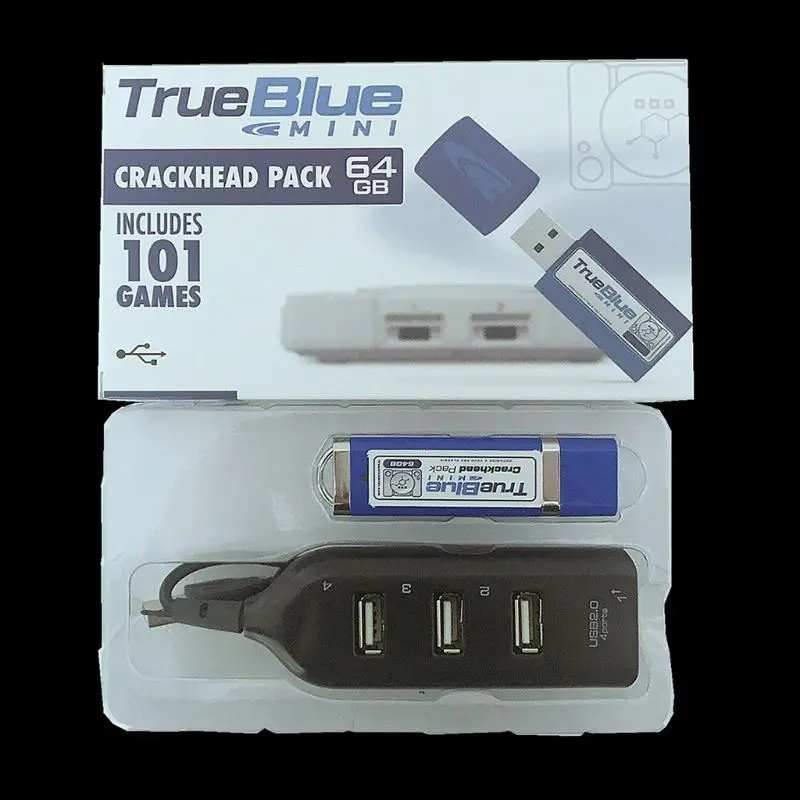 64GB True Blue Mini Crackhead Meth Paketas, skirtas 
