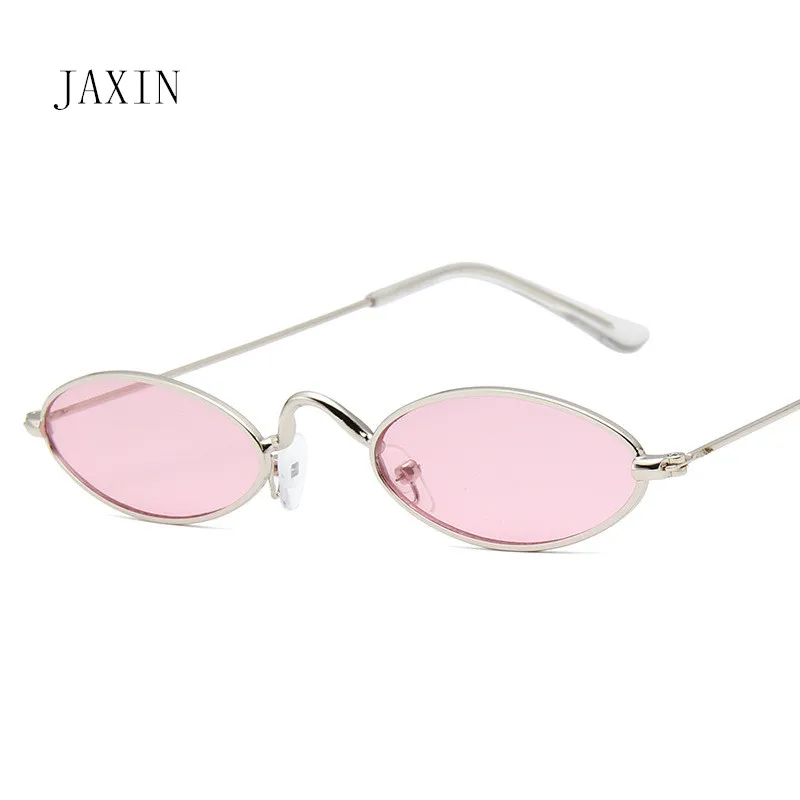 JAXInFashion Maža Akiniai nuo saulės Moterims, tendencija asmenybės metalo rėmo Akiniai nuo saulės Vyrams, prekės dizainas gražus laukinių akiniai glassesUV400