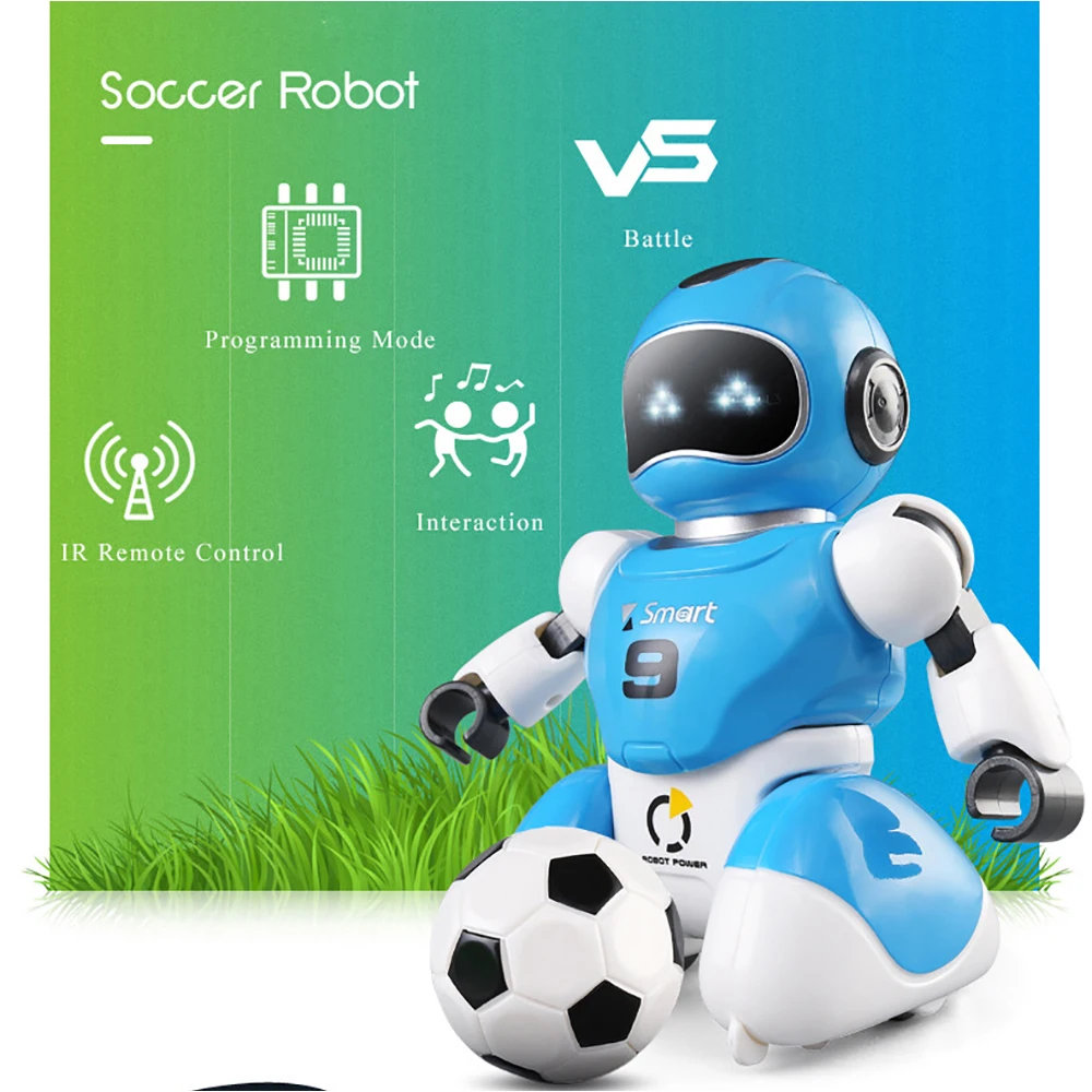Futbolo Robotai Smart USB Įkrovimo Nuotolinio Valdymo Futbolo Mūšis Robotas Žaislas Dainavimo Ir Šokių, Modeliavimo RC Intelektualūs Žaislai