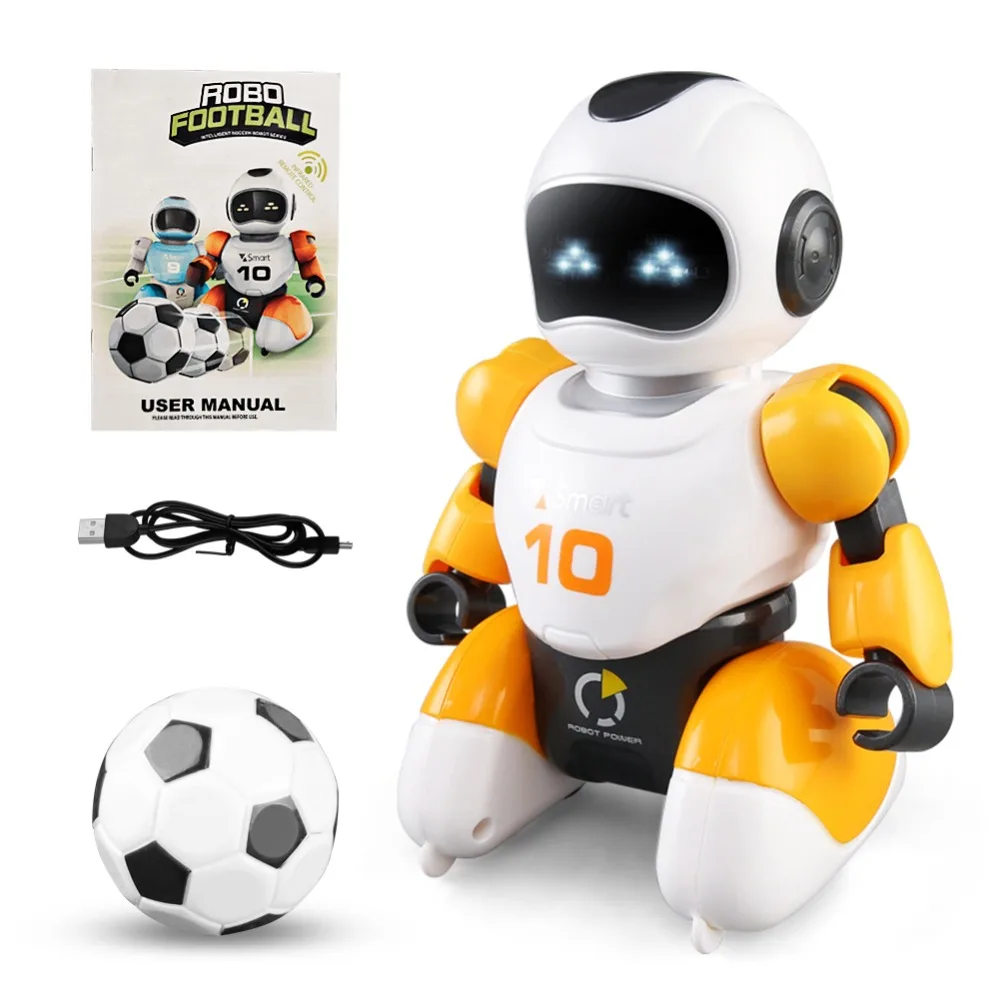 Futbolo Robotai Smart USB Įkrovimo Nuotolinio Valdymo Futbolo Mūšis Robotas Žaislas Dainavimo Ir Šokių, Modeliavimo RC Intelektualūs Žaislai