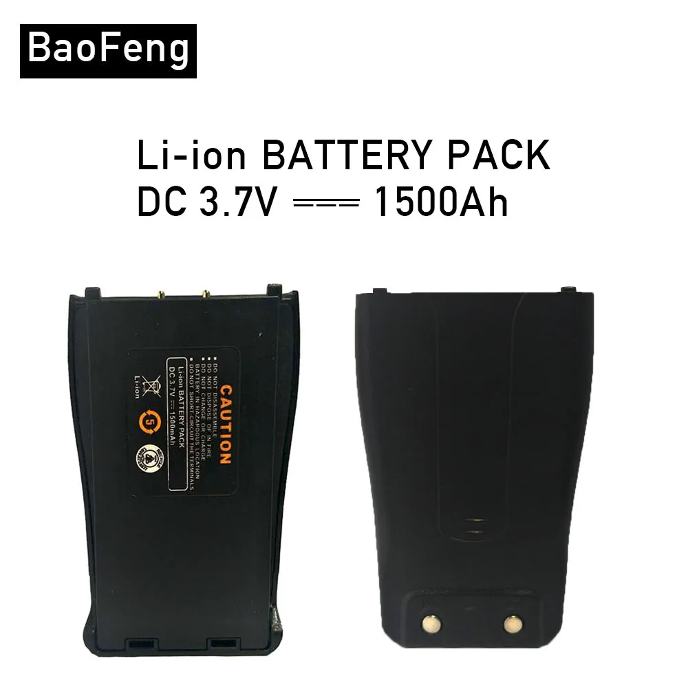 Baofeng 888S Originalus Baterija 1500 mAh 3.7 V BF-777S BF-888S BF-666S BAOFENG 888 777 666