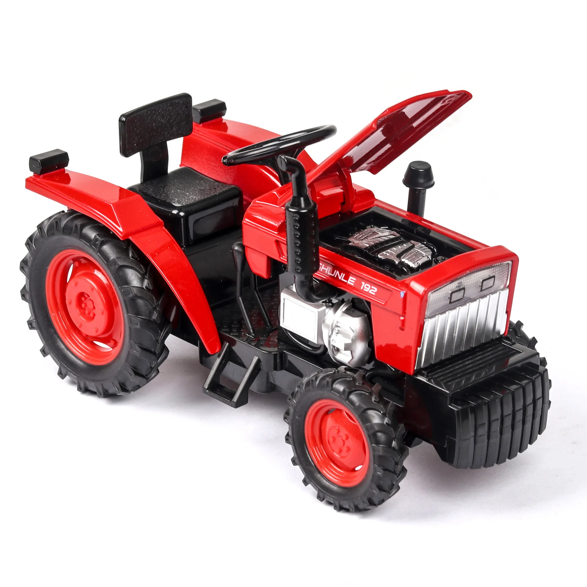 1:32 Naują Automobilio Modelį Traktoriaus Žaislas Automobilis Diecasts Žaislinės Transporto Priemonės Traukti Atgal, Garso, Šviesos Automobilio Vaikai Automobilių Kolekcija Žaislas Karšto Pardavimo