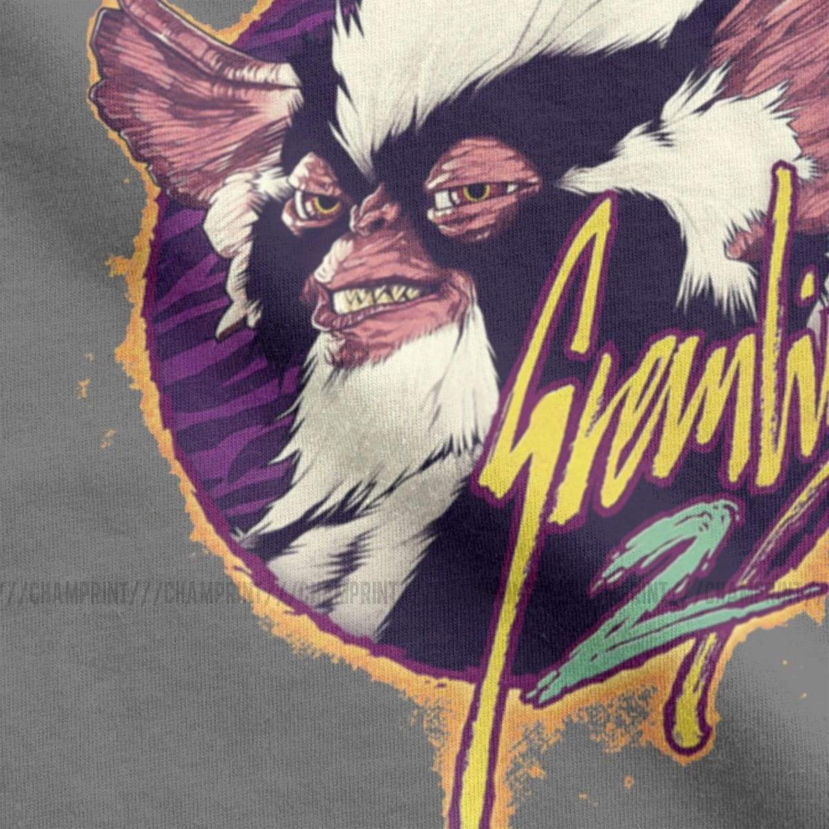 Gremlins T-Marškinėliai Vyrams Gizmo 80s Filmą Mogwai Monstras Sci Fi Vintage Medvilnės Marškinėliai trumpomis Rankovėmis T Marškinėliai Spausdinami Viršūnės