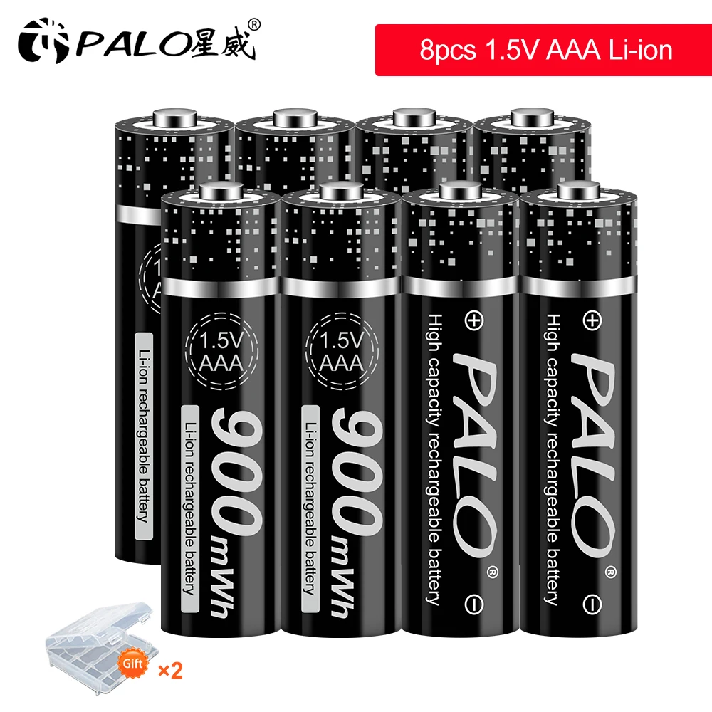 2-20pcs 1,5 V Ličio Li-ion Įkraunama AAA Baterija Didelės Talpos Ličio jonų Įkraunamos AAA Baterijos, Fotoaparato Žaislas Mp3 Laikrodis