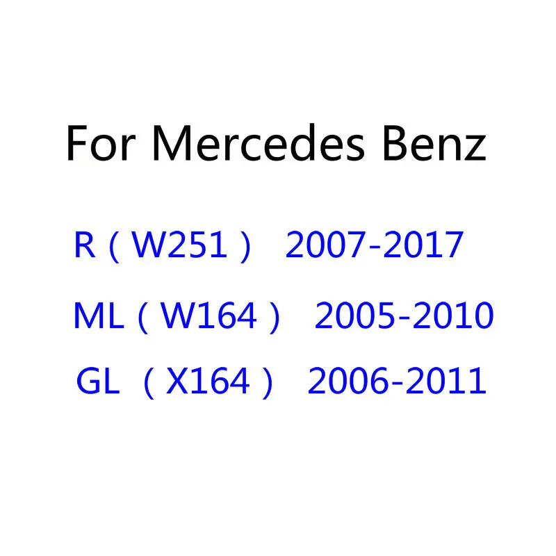 Mercedes Benz W251 R Klasės R400 R350 R320 W164 ML, GL X164 ML320 ML450 ML500 LED Automobilio Duris Šviesos Logotipas Projekcija Vaiduoklis šešėlis
