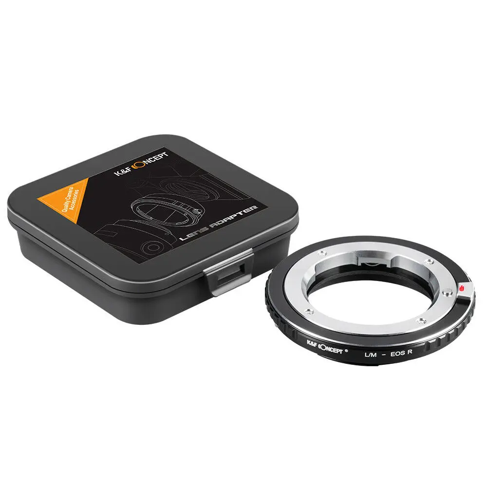 Naujas K&F Koncepcija, adapteris, skirtas Leica M pritvirtinkite objektyvo į Canon EOS R, kamera, nemokamas pristatymas EOS R5 R6