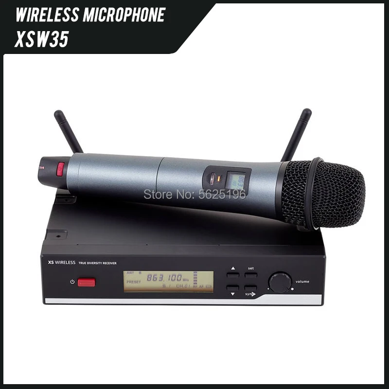 XSW35 35 profesionalus mikrofonas bevielis UHF Mic mažų vietų, konferencijų salės ar maldos namai