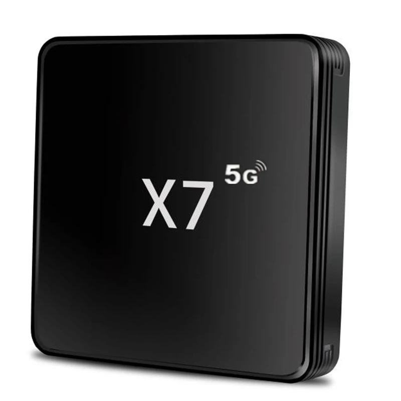 X7 TV Box 1GB＋8GB Quad Core Dual Band 2.4 G/5G Media Player WIFI ES Plug