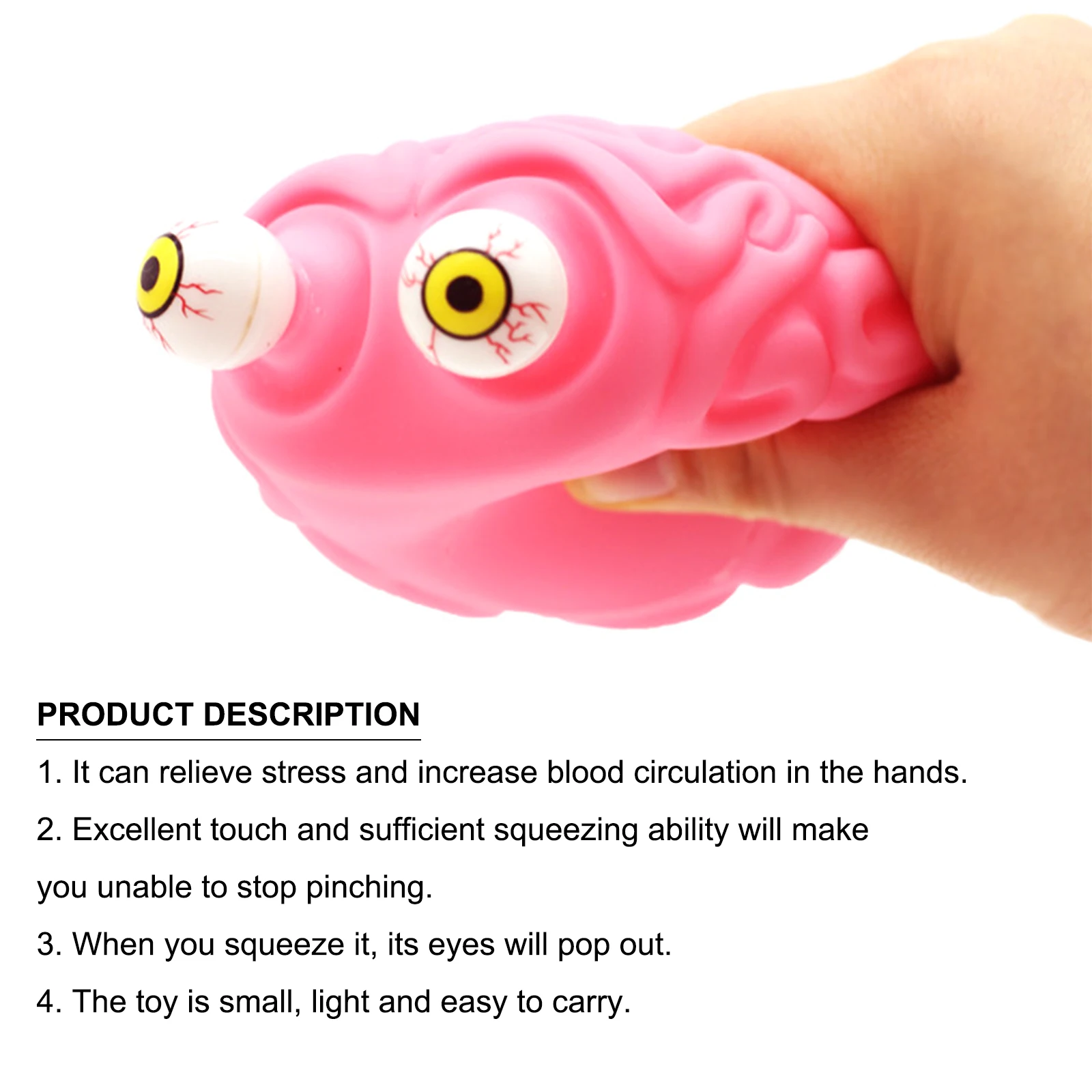 Flippy Smegenų Plonas Akių Popping Išspausti Fidget Žaislai Cool Stuff Išdaiga Dalykėlių Įtempių Jutimo ADHD Autizmas