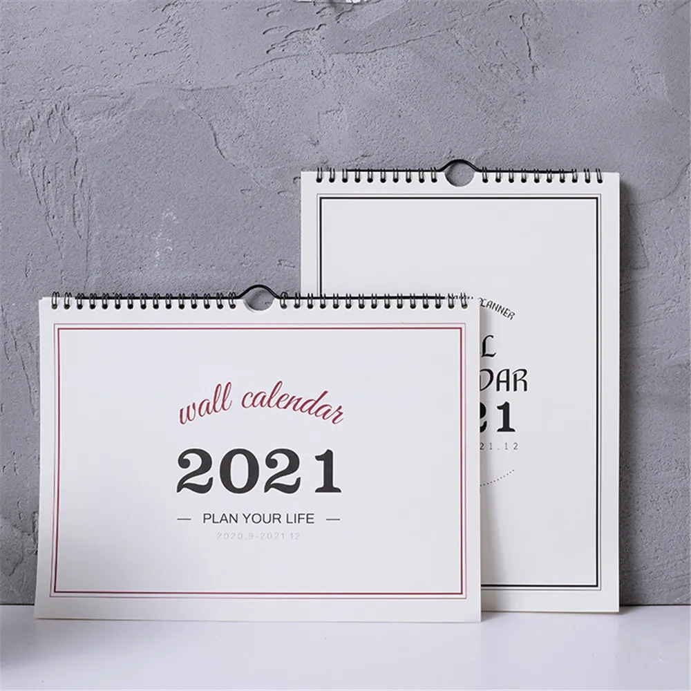 2021 Paprastas Sieninis Kalendorius Savaitės Mėnesio Planuotojas Darbotvarkės Organizatorius Namų Biuro Kabo Sieninis Kalendorius Dienos Tvarkaraštis Planner