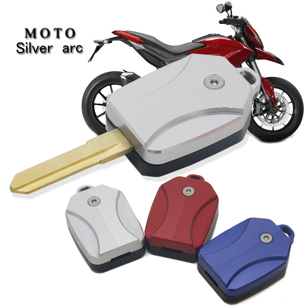 Motociklo raktas atveju Shell aliuminio korpuso klavišą dekoratyvinis raštas Už Ducati Monstras 600 620 696 748 749 848 900 999 1098 1198