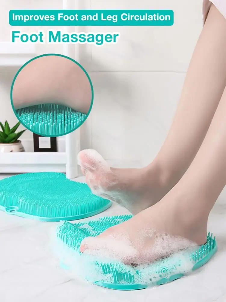 Foot Massager Nėščioms Moterims Be Išlinkti Dušas, Pagalvėlės, Valymo, Skalbimo, Masažo Priemonės Pad Mat Vyresnio Amžiaus Žmonių Kojų Valymo Šepetys