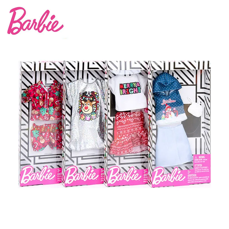 Barbie Priedai Mados Festivalis Suknelę, Skrybėlę Krepšys Batus Barbie Lėlės bižuterijos Karoliai Karūna Priedų Rinkinys GGG48 Dviejų