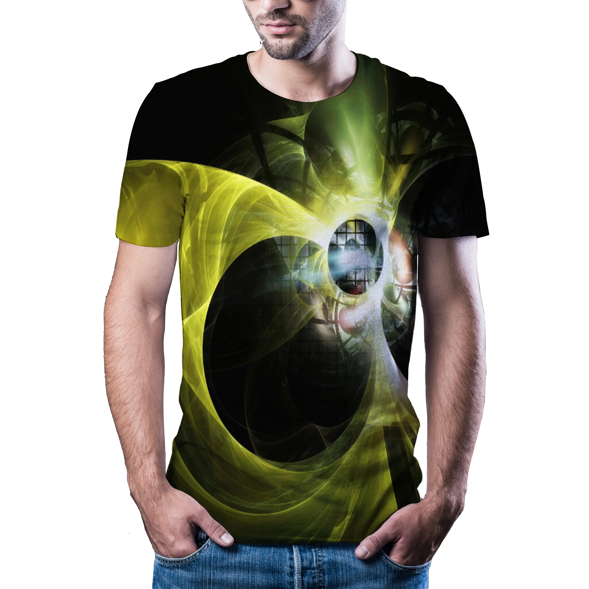 2020 vėliau kaip vyrų / moterų dailės T-shirt 3D print T-shirt hip-hop 3D spausdinimo atsitiktinis marškinėliai viršuje xxs-6xl