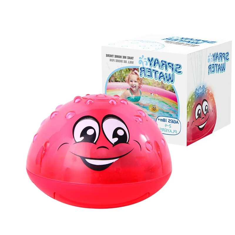 Karšto Pardavimo Puikus LED Mirksi Vonios Žaislai Muzikinis Kamuolys Vandens Purškimo Žaislai, Kūdikių Vonios, Dušo Vaikams, Žaislai