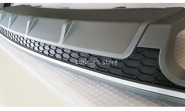 S6 Stiliaus pilka, tapyba Galinio Buferio Lip Difuzorius Su Išmetimo Duslintuvo Vamzdis Audi A6 Standartinis Bamperis 2016-2018