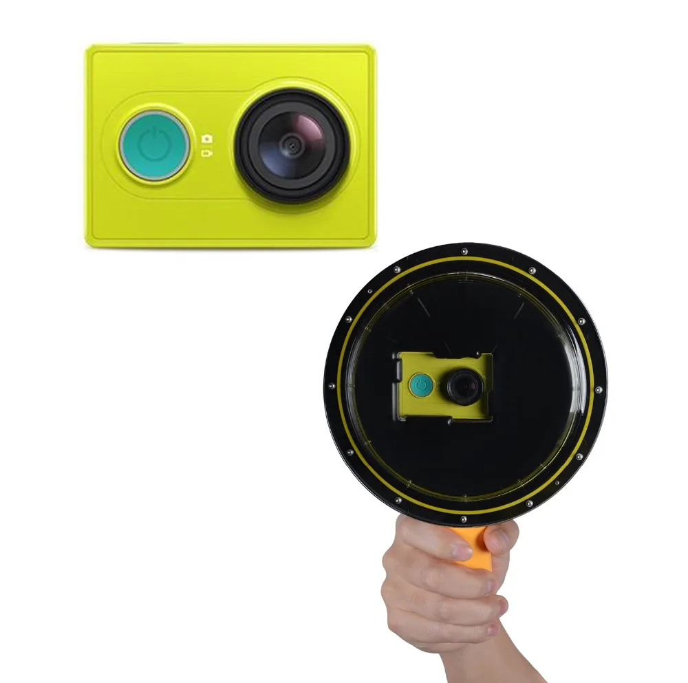 Bendrasis Vandeniui Dome Uosto W/ Plūduriuojantis Vertus Selfie Stick Gopro Hero 2 3 3+ 4 4session 5session, Xiaomiyi I Kamera