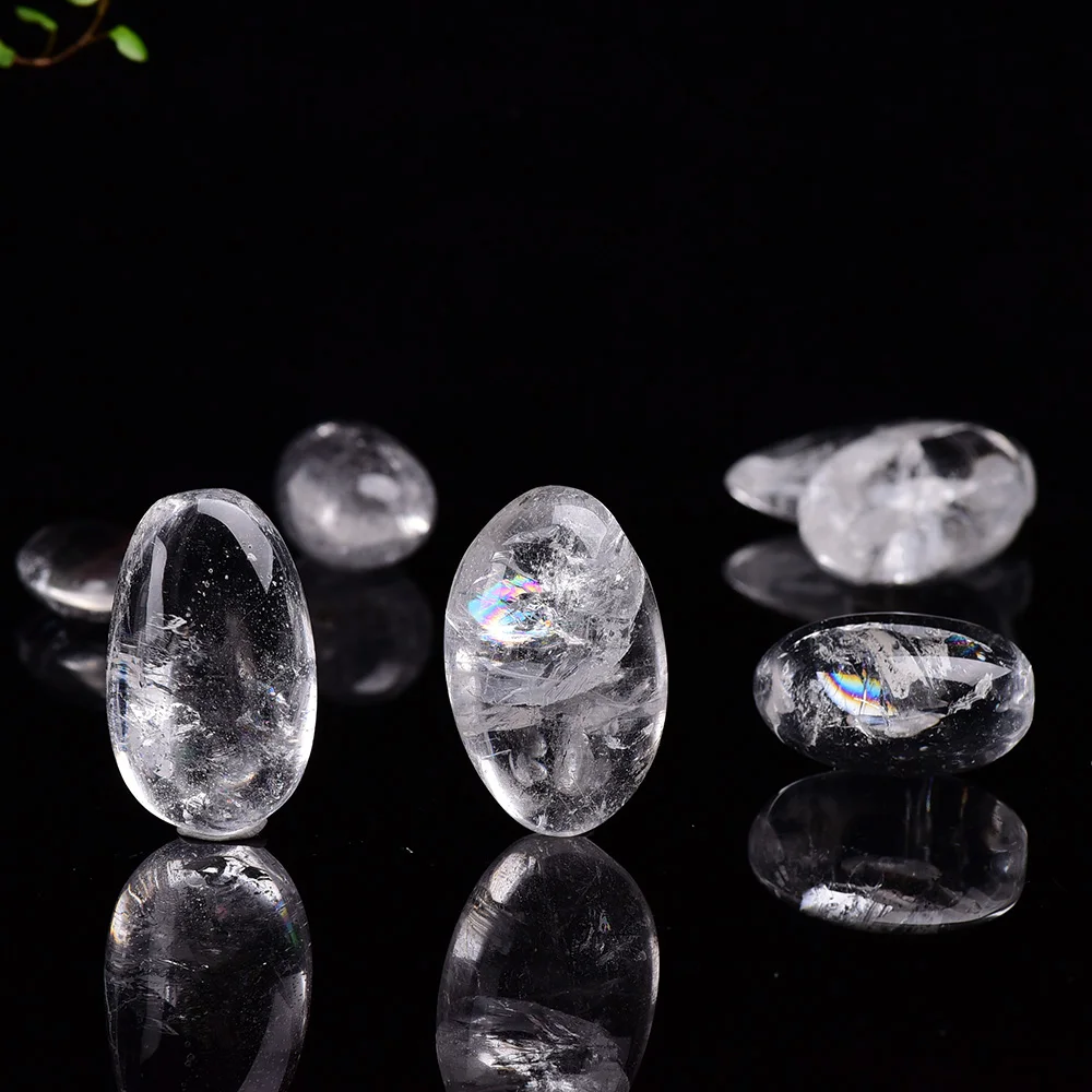 Drop Laivyba Natūralaus Akmens Aišku, kvarco Big Rock Kvarco White Crystal Mineralinių Pavyzdys Roko Chip Žvyro Grubus Žalias Akmuo