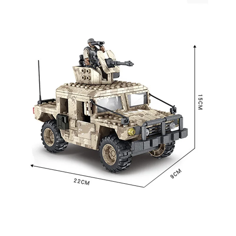 Karinės serijos dykumos assault vehicle specialiųjų pajėgų SWAT Duomenys 