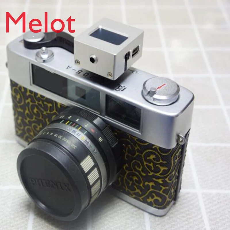 Metalo V-201X Fotografijos Set-top Atspindys Šviesos Skaitiklis, Karšto ir Šalto Batų Nustatyti Fotografuoti Mini Kamera Luminometer