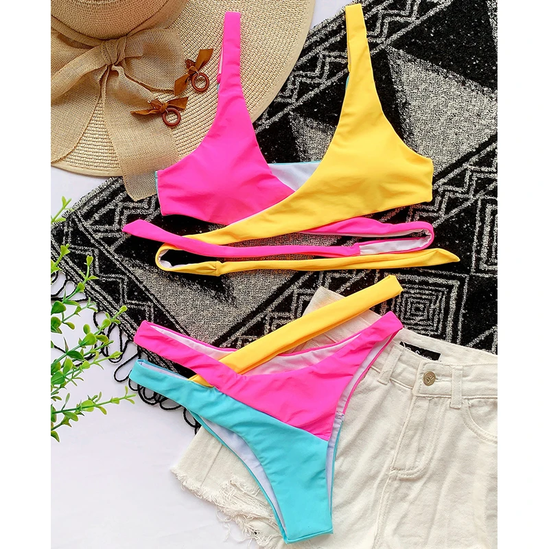 Be-X Sujungimas spalvingas bikini komplektas 2020 m Sexy tvarstis moterų maudymosi kostiumėlį moteris Push up maudymosi kostiumėliai moterims besimaudančių sporto maudymosi kostiumas naujas