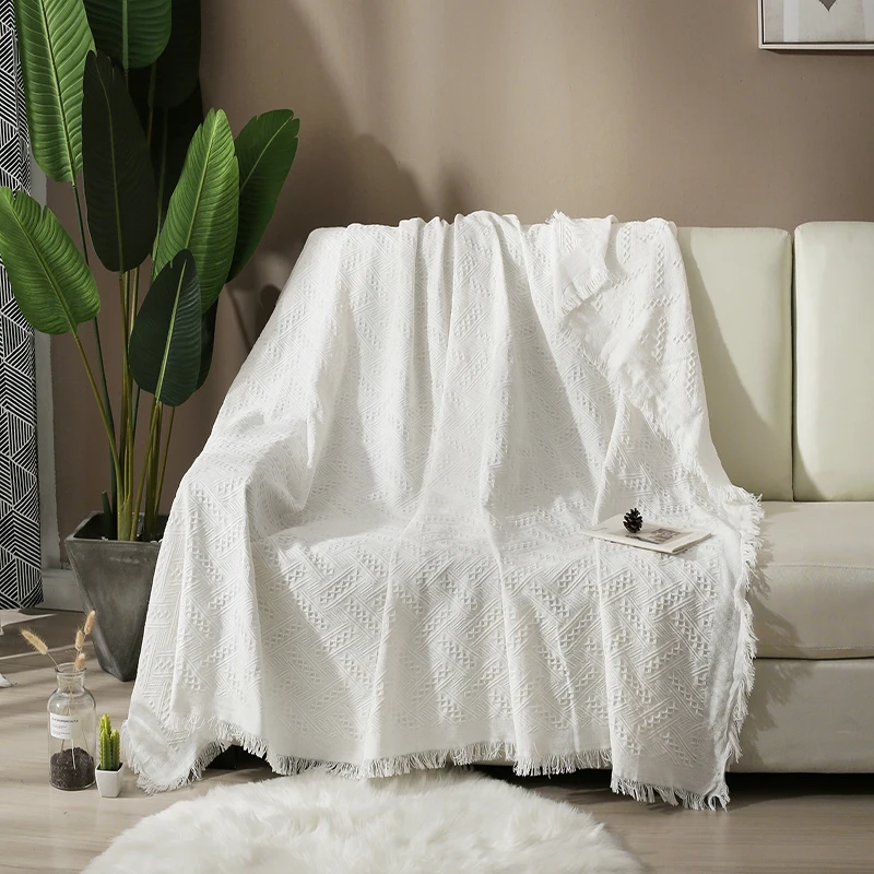 Europos stiliaus balta medvilne, antklode, pinic ne antklodė kilimėlis,lova dangtis ,vestuvių dekoravimas sofos antklodė PARDAVIMO