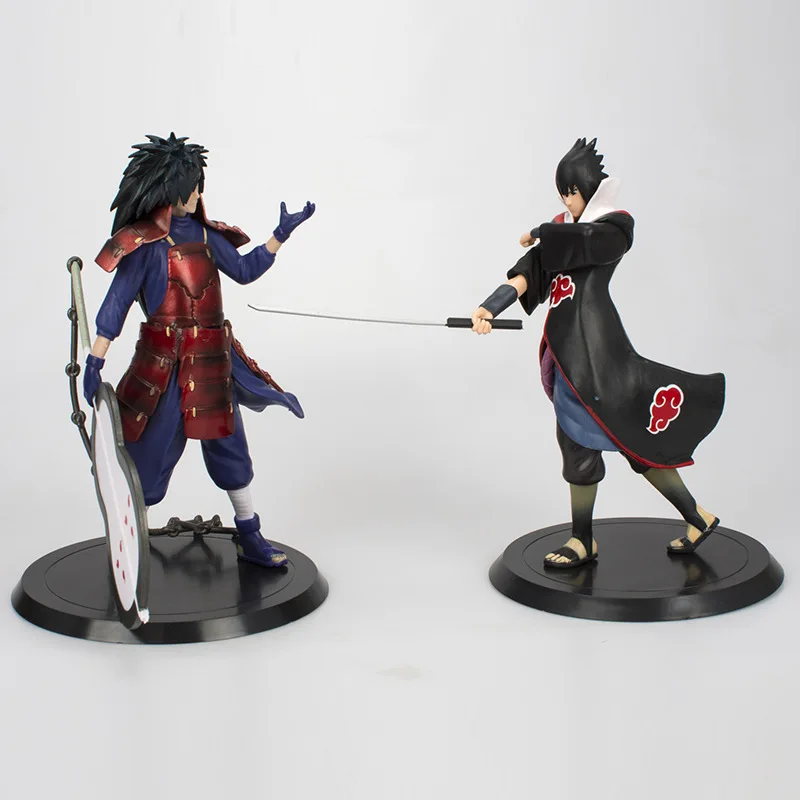 18cm Naruto Shippuden Uchiha Madara Veiksmai Duomenys Veido Keisti PVC Statula Modelis, Japonijos Anime Dovanos Duomenys Rinkinio Žaislai