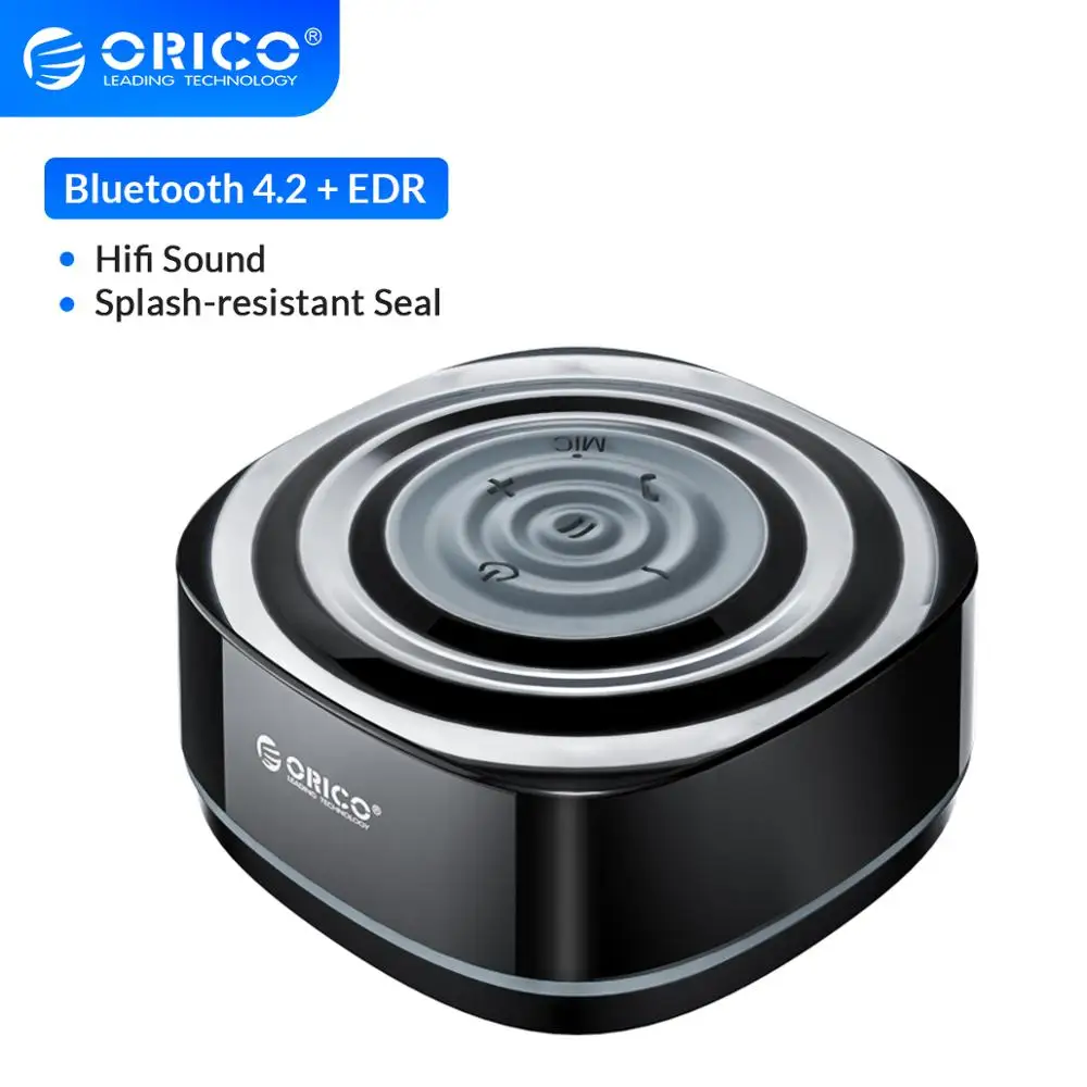 ORICO Portable Bluetooth Speaker Vandeniui Belaidžio siurbtukas Garsiakalbių Garso Sistema 4.2 mini hifi EDR Stereo Garso Boombox