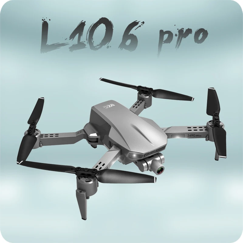 XKJ 2021 L106 Pro GPS Drone 4K HD Kamera, Anti-Shake Savarankiškai Stabilizavimo 3-Ašis Gimbal Profesinės aerofotografija Quadcopter